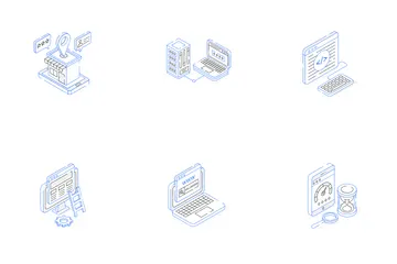 Isométrique Pack d'Icônes