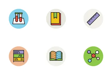 Formazione scolastica Icon Pack