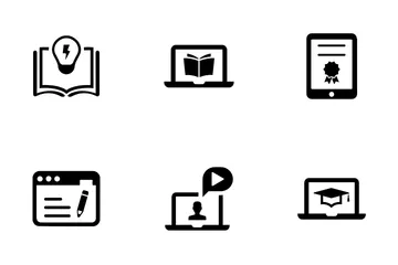 Formazione scolastica Icon Pack