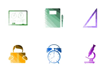 Formazione scolastica Icon Pack