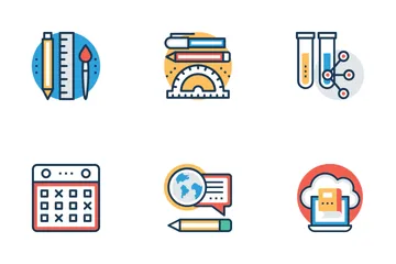 Formazione scolastica Icon Pack