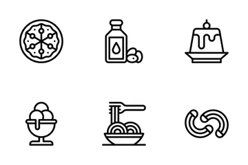 Italian Food Icon Pack