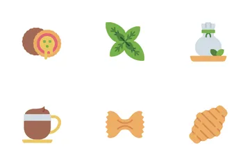 Italian Food Icon Pack