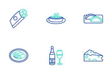 Italian Food Icon Pack