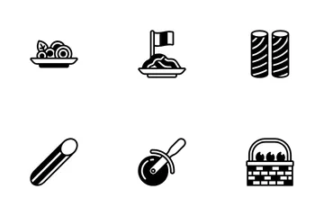 Italian Food Icon Pack