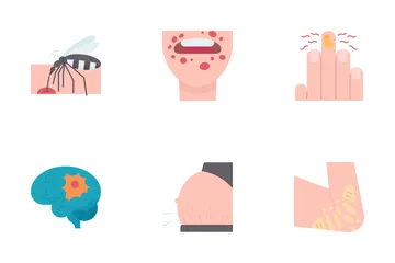 Itchy Skin Icon Pack