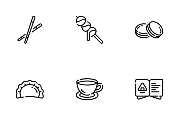 Japan Restaurant Icon Pack