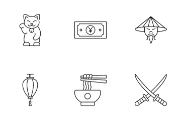 Japan Symbols Icon Pack