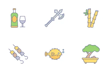 Japan Symbols Icon Pack