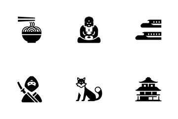 Japan Travel  Icon Pack