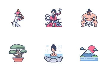 Japanese Culture Icon Pack