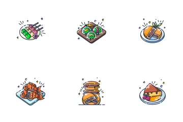 Japanese Dessert Icon Pack