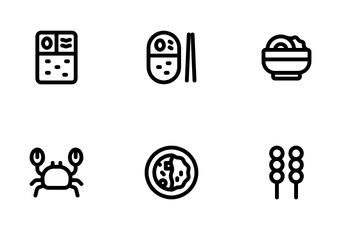 Japanese Food Icon Pack