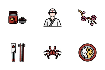 Japanese Food Icon Pack