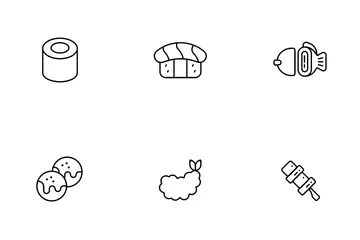 Japanese Food Icon Pack