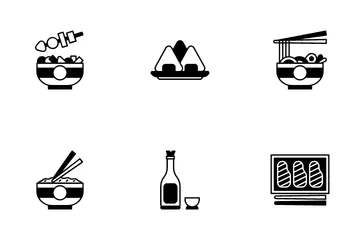 Japanese Food Icon Pack