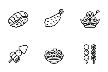 Japanese Food Icon Pack