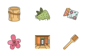 Japanese Tea Ceremony Icon Pack