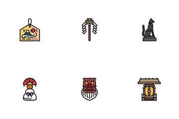 Japanese Temple Icon Pack