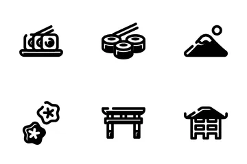 Japón Paquete de Iconos