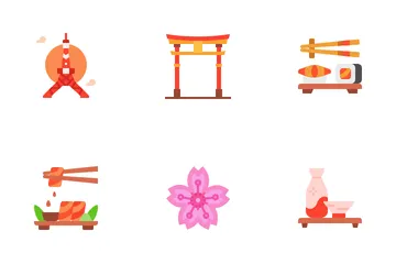 Japon Pack d'Icônes