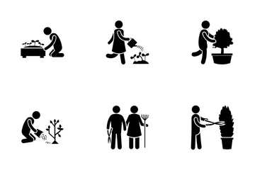 Jardinage Icon Pack