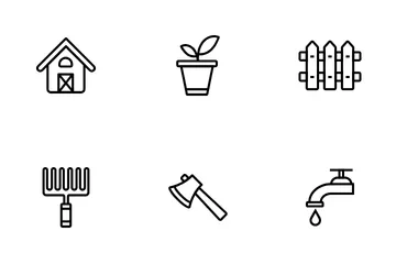 Jardinagem Icon Pack