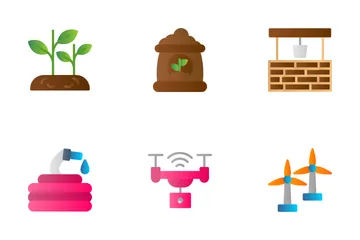 Jardinería Paquete de Iconos