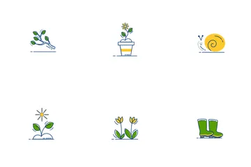 Jardinería Paquete de Iconos