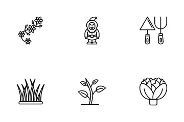 Jardinería Paquete de Iconos