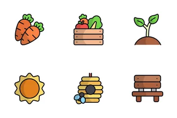 Jardinería Icono Pack