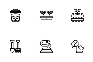 Jardinería Paquete de Iconos