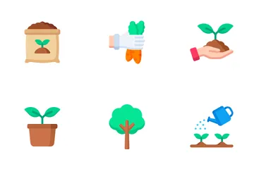 Jardinería Paquete de Iconos