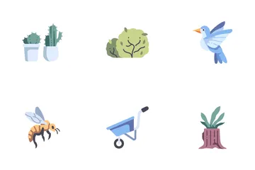 Jardinería Paquete de Iconos