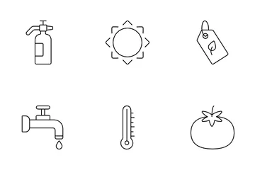 Jardinería Vol 2 Paquete de Iconos