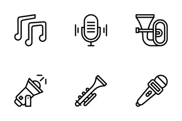 Jazz Music Icon Pack