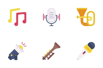 Jazz Musik Symbolpack