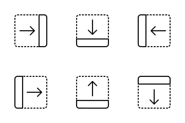 Jellycons - Esquema - Flechas Vol.3 Paquete de Iconos