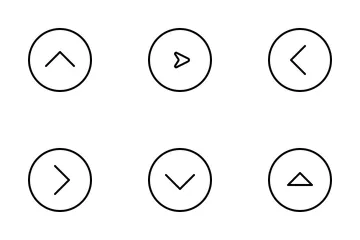 Jellycons - Esquema - Flechas Vol.5 Paquete de Iconos