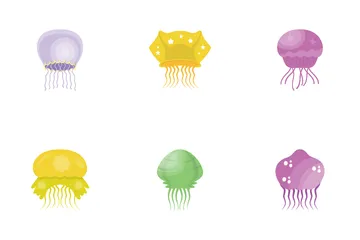 Jellyfish - Flat Icon Pack