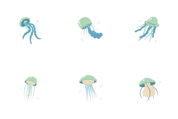 Jellyfishes Icon Pack