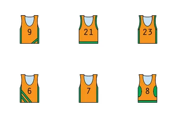 Jersey Basketball Icon Pack