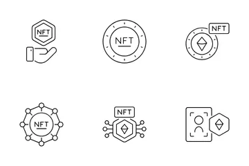 Jetons non fongibles Pack d'Icônes