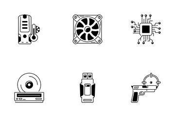 PC de jeu Pack d'Icônes