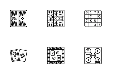Jeux de table Pack d'Icônes