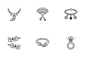 Jewellery And Accessories Icon Pack