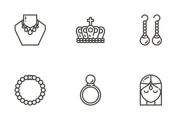 Jewellery Elements Icon Pack