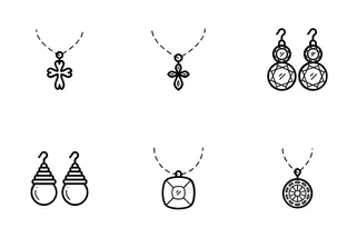 Jewelry Vector Icons 3