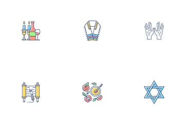 Jewish Holidays Icon Pack