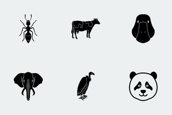 Animal (GLYPH) Icon Pack